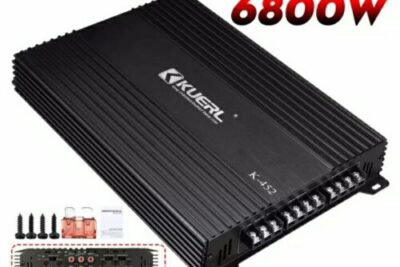 amplificador de audio para auto de 4 canales