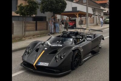 choco uno de los pagani zonda hp barchetta de 15 millones de euros video