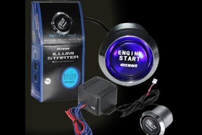 como funciona un boton de encendido para auto