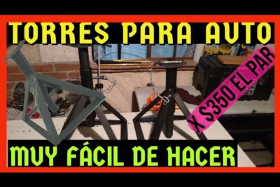 como hacer unas torres para auto