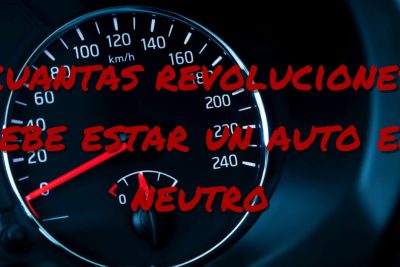 conoce el numero ideal de rpm para mantener tu carro en buen estado