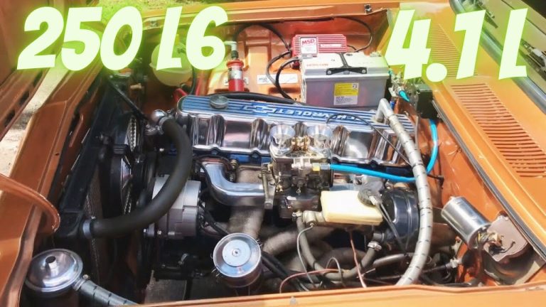 Conoce la historia y características del motor Chevrolet 250: un clásico de la era de la gasolina