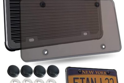 cubre placas para auto