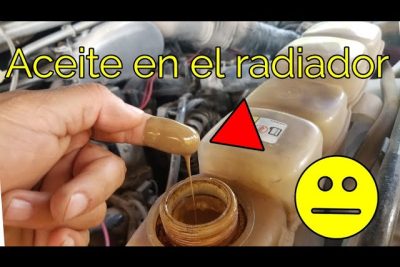 descubre la causa y soluciona el problema de aceite en el radiador de tu vehiculo