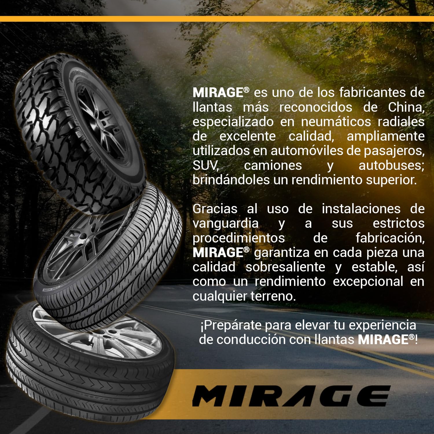 descubre la fabricacion y calidad de las llantas mirage de michelin
