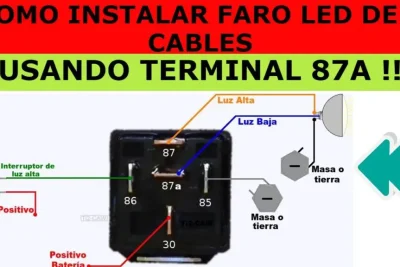 instala faros con relay guia paso a paso para una instalacion segura y eficiente