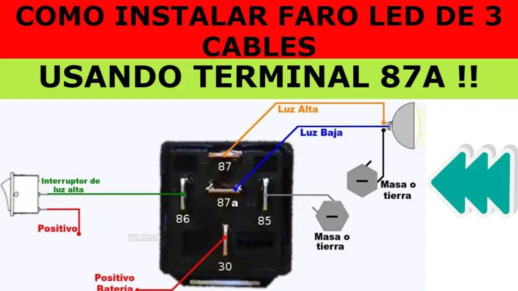 Instala faros con relay: guía paso a paso para una instalación segura y eficiente 1 instala faros con relay guia paso a paso para una instalacion segura y eficiente