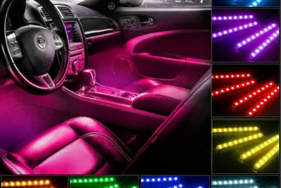 luces interiores para autos