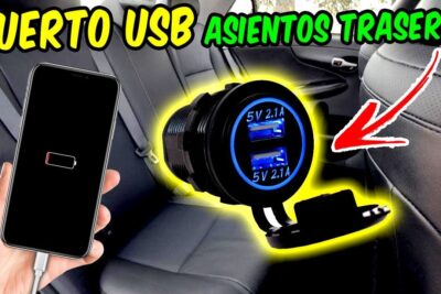 que es un puerto usb para auto y como funciona