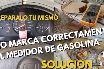 soluciona el problema como reparar un medidor de gasolina que no funciona