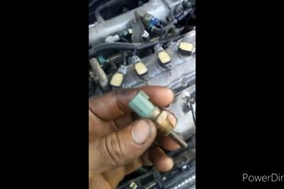 ubicacion y guia para encontrar el sensor de temperatura del nissan sentra